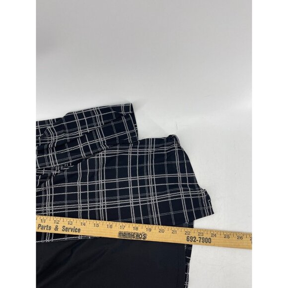 NWT Ava & Grace Women's Black Plaid 3/4 Sleeve Layered Top Blouse Size PS - Picture 10 of 11